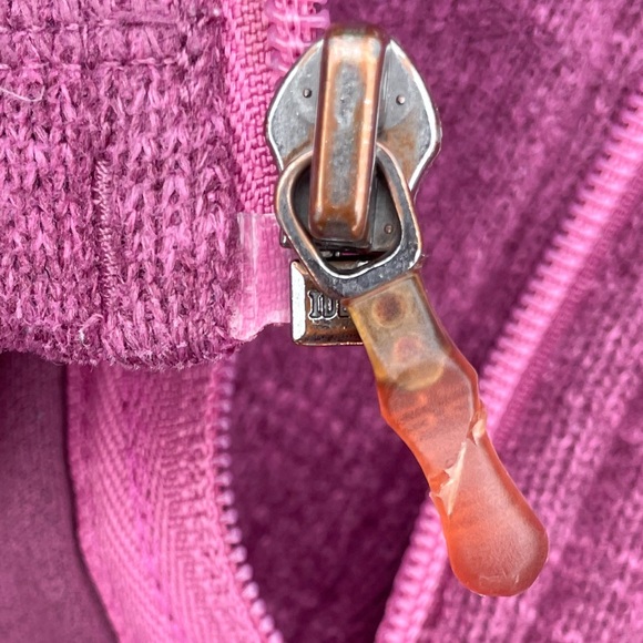 Patagonia Kids' Magenta Full-Zip Hoodie - Picture 8 of 10